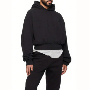 Sudadera con Capucha de Lujo Personalizada, 100% Algodón, Gruesa, Holgada, con Pedrería, Ecológica, de Felpa Francesa - Product Image 2