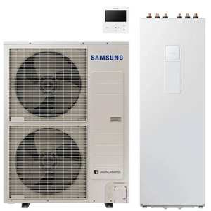 Bomba de Calor Samsung de 12 kW EHS Mono R32 con 260 Litros, Trifásica, ACS Climate Hub, Sistema HVAC para el Hogar - Product Image 1