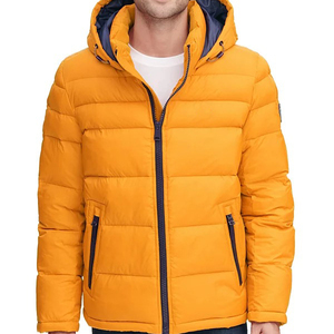 Doudoune de haute qualité pour hommes Veste d'extérieur imperméable en duvet de bulle pour l'hiver Bomber Manteau personnalisé - Product Image 3