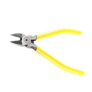 Alicates de corte de plástico de alta calidad 2024, alicates de corte diagonal de agarre antideslizante, alicates de corte de alambre amarillo limón, herramientas de mano - Product Image 2