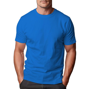 New Hot Selling T-Shirt for Men and High Quality Custom <b>Logo</b> for Heavyweight Plain Plus Size for Men T-shirt - Product Image 1