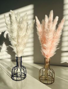 Macetas de flores artificiales de diferentes tamaños y formas Floreros decorativos de hierro sólido para la venta - Product Image 6