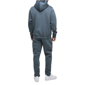 Ensemble survêtement brodé de haute qualité en gros avec logo personnalisé, deux pièces, sweat-shirt et pantalon de survêtement - Product Image 6