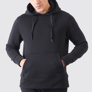 Pull à capuche décontracté pour homme de haute qualité 100% coton sweat-shirt surdimensionné Streetwear imprimé bouffant personnalisé - Product Image 4
