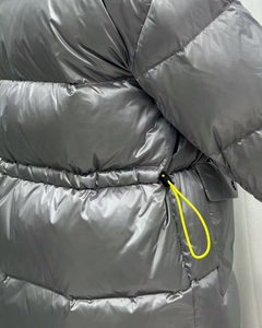 Chaqueta Corta de Invierno para Mujer, Gruesa, Cálida, Ligera, Acolchada, de Moda, Tejida, Transpirable, de Lona - Product Image 5