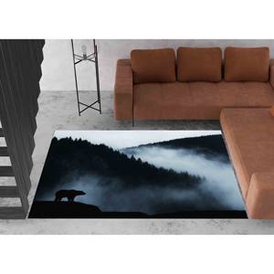 Floral Printed <b>Rug</b>: Chenille, Farmhouse, Nursery, <b>Outdoor</b>,Nonwoven Soft <b>Rug</b> - Product Image 3