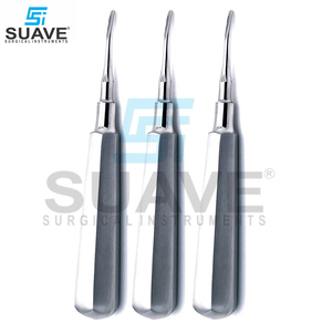 Instruments dentaires confortables d'acier inoxydable d'ascenseur de racine apical d'extraction de chirurgie dentaire par des INSTRUMENTS SURGICAUX de SUAVE - Product Image 3