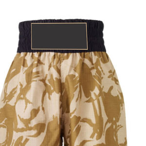 Pantalones cortos de boxeo para hombre de tendencia superior Cómodo Tejido de secado rápido Suave Ropa deportiva de talla grande para Artes Marciales Servicio OEM - Product Image 4