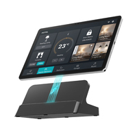 Tablette intelligente pour hôtel de 11 pouces avec station de charge, sans caméra, tablette de contrôle des invités en chambre, WiFi, Android, tablette PC pour l'hôtellerie