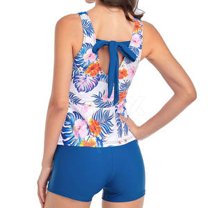 <b>Tankinis</b> 2-Piece Strapless Swimwear with Front Logo Quick Dry & Breathable Stylish Design <b>for</b> Pool & Ocean Use - Product Image 3