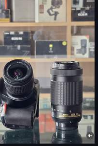 Meilleures ventes : Appareil photo reflex numérique Sony Alpha avec objectif double zoom EF-S 18-55 mm et EF 75-300 mm, kit prêt à être expédié - Product Image 2