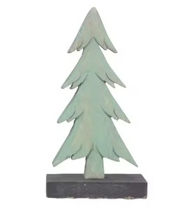 Décoration de table, ornement de Noël, arbre, bois de qualité supérieure, petite taille, décoration d'ornement - Product Image 3