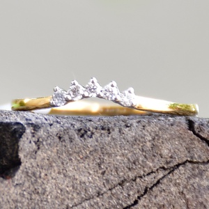 แหวนเพชรแท้ทรงกลมเจียระไนแบบบริลเลียนท์ ทองคำแท้ 14K 18K  รับรองโดยผู้เชี่ยวชาญด้านอัญมณี สำหรับผู้หญิง - Product Image 3