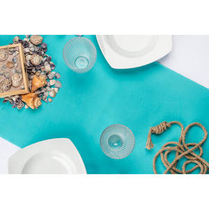 Rollo de Mantel Turquesa 0.40x48m, Paño de Limpieza Suave y Seco, B2B - Product Image 2