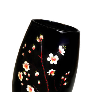 Jarrón de laca tradicional hecho a mano de Vietnam, artesanía de Material Natural para almacenamiento diario, gran cantidad de Sale-LV6018 - Product Image 6