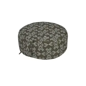 Super Quality Zafu Meditation Round Non Pleated Cushion- Full Printed High Selling At Market Price