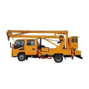 Telescopic Arm Articulated Boom lift Electric or Diesel Hydraulic cherry picker spider boom Lift