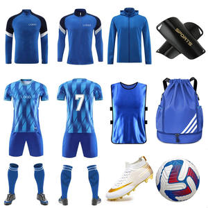 Conjunto de camisetas de fútbol de secado rápido personalizado, oferta de servicio OEM, uniformes de fútbol sublimados y kit de ropa de fútbol de camiseta con su logotipo - Product Image 5