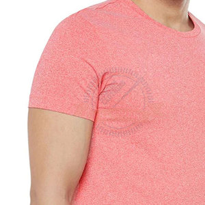 T-shirt pour homme en coton 100% de haute qualité, vente en gros, logo OEM personnalisé, design couleur, respirant, séchage rapide, confortable, coupe ample, uni - Product Image 4