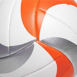 Pelota de voleibol de PVC cosida suave y ligera personalizada para niños, juegos de entrenamiento escolar o eventos de sorteo de promoción - Product Image 5