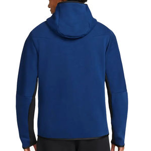 Chándal transpirable liso de lana tecnológica de fabricante de ropa OEM para hombre, chándal de talla grande con logotipo personalizado, chándal de lana técnica para correr para hombre - Product Image 2