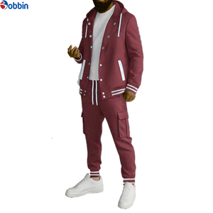 Conjunto Deportivo de Invierno para Hombre, de Alta Calidad, con Estampado, Chaqueta y Pantalón a Juego, Personalizable, Unisex - Product Image 4