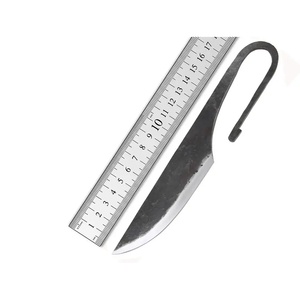 Ahmad Couteau de camping médiéval en acier au carbone forgé à la main ODM/OEM/ODM Support de personnalisation Utilisation industrielle du cuir - Product Image 3