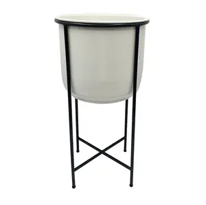 Support de plante en métal dernière arrivée Premium Look jardinières Pot moderne Top vente Pot de plante maison pas cher jardin intérieur artificiel - Product Image 6