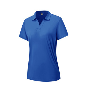 Ropa de Golf Personalizada de Alta Calidad para <span class=keywords><strong>Mujer</strong></span> Camisetas Deportivas de <span class=keywords><strong>Manga</strong></span> <span class=keywords><strong>Corta</strong></span> y <span class=keywords><strong>Polos</strong></span> Estilo Casual Tejido de Punto al por Mayor - Product Image 4