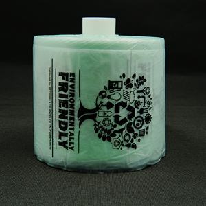 Top Selling Custom Printed Transparent T-Shirt <b>Plastic</b> Food Packaging <b>Roll</b> Bag Shopping Supermarket Packaging Bag on <b>Roll</b> - Product Image 2