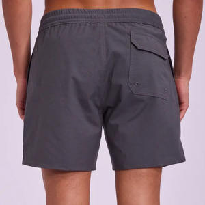 Best Price <b>Men's</b> Board Shorts Custom Logo Printed Solid Pattern Beach <b>Trunks</b> Elastic Mid Waist Closure Multiple Styles Available - Product Image 2