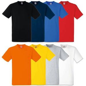 T-shirts coupe régulière tricotés solides pour hommes - Product Image 5