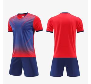 Uniformes de Fútbol Personalizados 2024 para Adultos, Cómodos, Técnica de Sublimación, Alta Calidad, Precio al por Mayor, Nuevo Estilo, Conjuntos 100% - Product Image 4