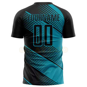 Uniforme de Fútbol Hecho en Pakistán, Color Sólido, 100% Poliéster, Secado Rápido, Transpirable, Ligero, Servicio OEM, MOQ Bajo, Logotipo Personalizado - Product Image 6
