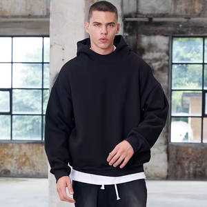 Sudadera con capucha de gran tamaño de moda para hombres y mujeres Casual Hip Hop de gran tamaño Drop Shoulder Private Label Vintage Acid Wash Hoodie Pullover - Product Image 4