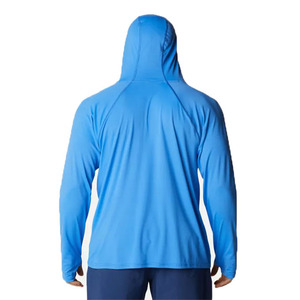 Wholesale best selling high quality <b>pullover</b> <b>men</b> hoodies 100%polyester customized logo summer sports wear man fishing hoodie - Product Image 2