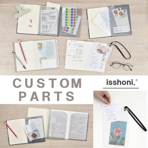 อิสโทนี่ตัวยึดสมุดบันทึกขนาด15นิ้ว P13-10 A5 B6กระเป๋าสุดวิเศษชิ้นส่วนสมุดบันทึกประจำวันของผู้ผลิตจากญี่ปุ่น - Product Image 2