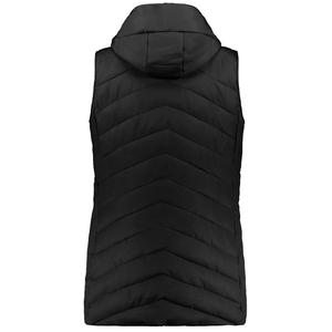 Gilet chaud pour femmes Design personnalisé Vêtements d'extérieur Gilet sans manches épais rembourré imperméable avec capuche détachable - Product Image 2