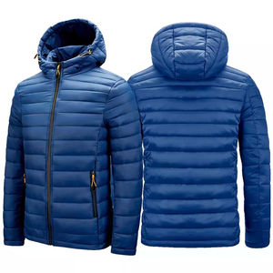 2025 Moda Hombres Pasamontañas Chaqueta Puffer | Abrigo ligero de la cubierta de la cara completa | Resistente al agua Diseño de logotipo personalizado OEM ODM Fábrica - Product Image 5