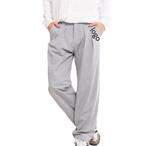 Pantalones de poliéster tejido color caqui para hombre, personalizados al por mayor, fabricados en Vietnam (ODM) con precio competitivo y plazo de entrega de muestras de 7 días. - Product Image 4