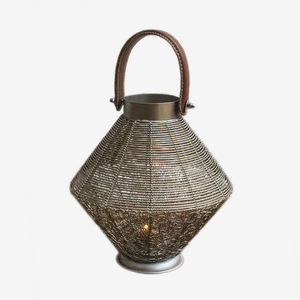 Wire Mesh Hurricane <b>Lantern</b> - Product Image 6