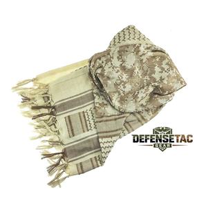 Keffiyeh Tactical Desert Scarf Neck Head Wrap avec Tassel pour Hommes Femmes Explore Land Cotton Shemagh - Product Image 5