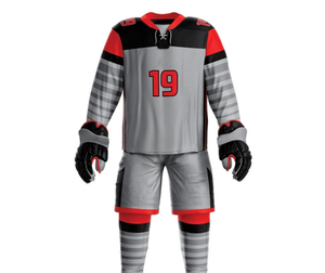 Nouveau design d'uniforme de hockey sur glace pour hommes en tissu sublimé Offre Spéciale à séchage rapide uniforme de hockey sur glace professionnel personnalisé pour hommes - Product Image 1