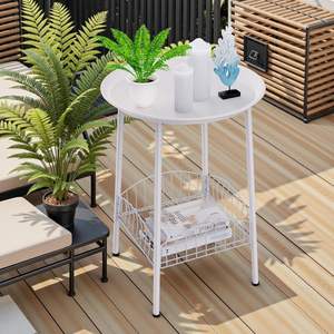 Table basse en fer élégante inspirée de l'art pour les salons modernes, les cafés et la décoration intérieure - Product Image 1