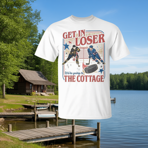 Maglietta Promozionale 'Get in Loser We're Going to the Cottage' - Product Image 3