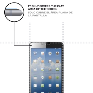 ฟอนิโน โอนิกซ์ เอ็กซ์เอสฟิล์มกันรอยหน้าจอสำหรับแท็บเล็ต - Product Image 4