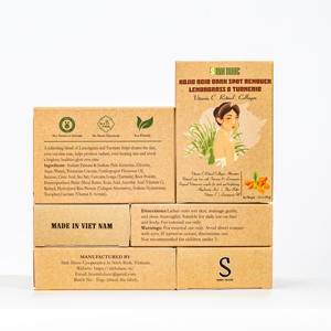 Kojic Acid Turmeric Lemongrass <b>Whitening</b> Brightening <b>Soap</b> for Acne Control Detox and Glow - Product Image 5