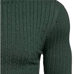 Nouveau pull tricoté tricots pull hiver col rond polyester surdimensionné pull en tricot personnalisé - Product Image 3