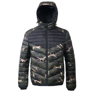 High Quality Custom Men's Clothing Casual <b>Single</b> Style Oversize Reversible <b>Quilting</b> Puffer Jacket 100% Silk Waterproof USA - Product Image 1