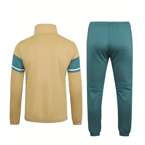 ชุดวอร์มแฟชั่นใหม่มีฮู้ดพิมพ์ลายทางด้านข้างสำหรับผู้ชายเสื้อฟิตเนสเข้ารูปพิมพ์โลโก้ตามสั่ง - Product Image 2